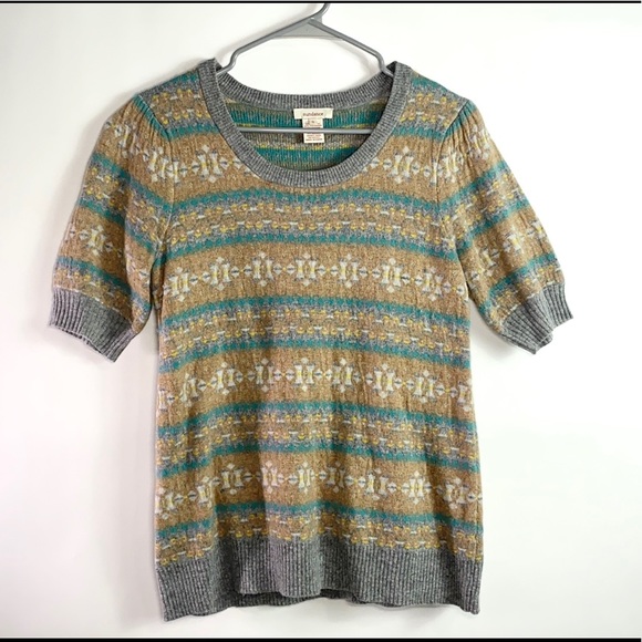 Sundance Sweaters Sundance Fair Isle 1 Cashmere Blend Sweater
